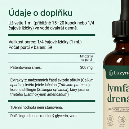 Drena+ tekutá lymfatická podpora