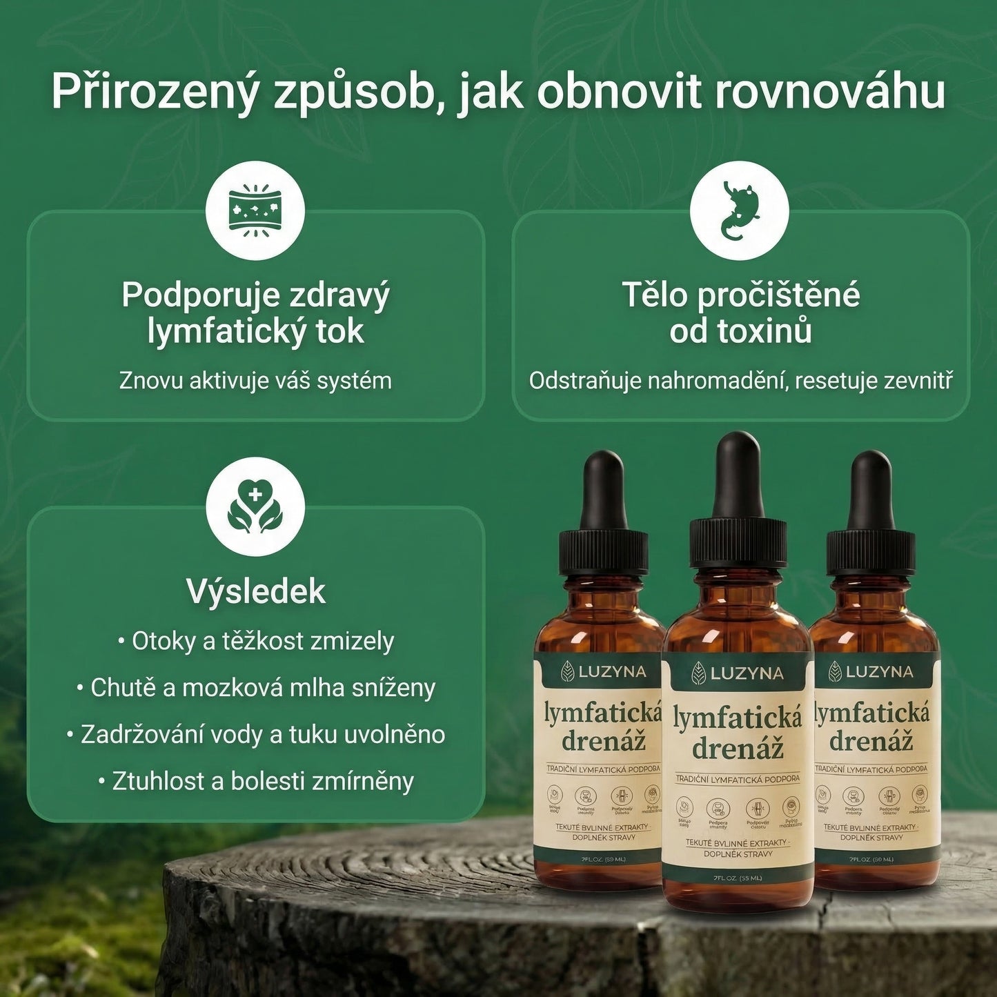 Drena+ tekutá lymfatická podpora